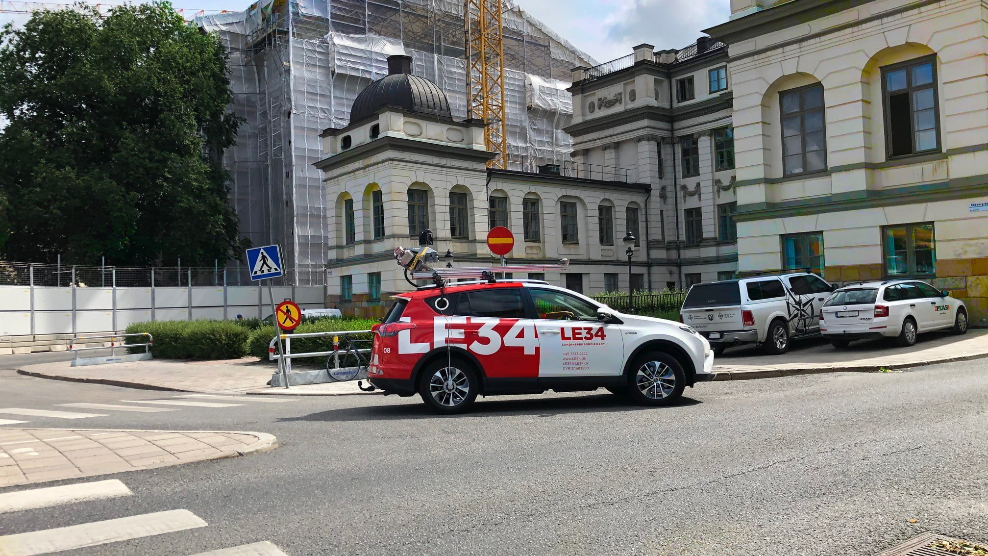 Mobile Mapping bil i Stockholm 