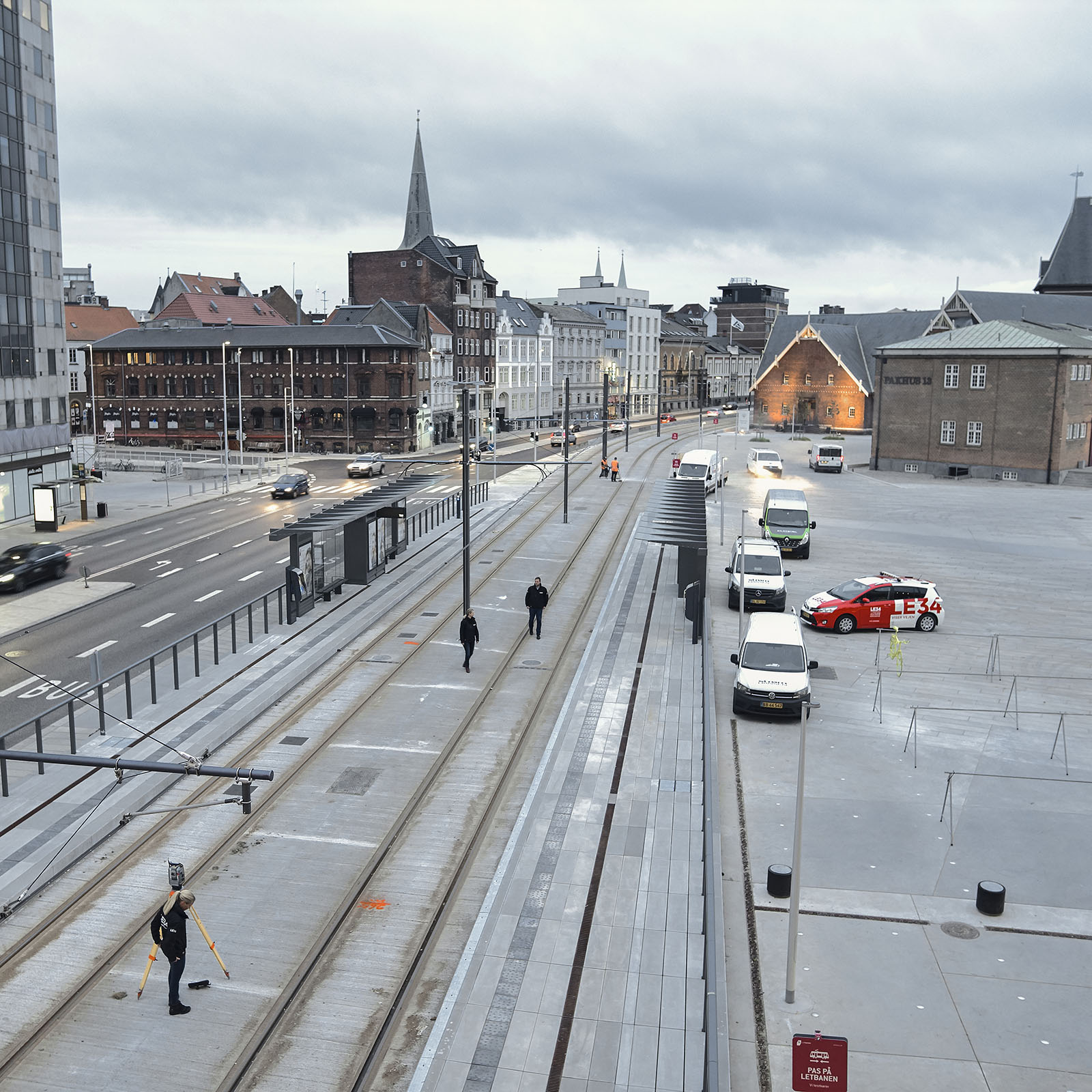 LE34 har været med som planrådgiver i etableringen af Letbanen i Aarhus