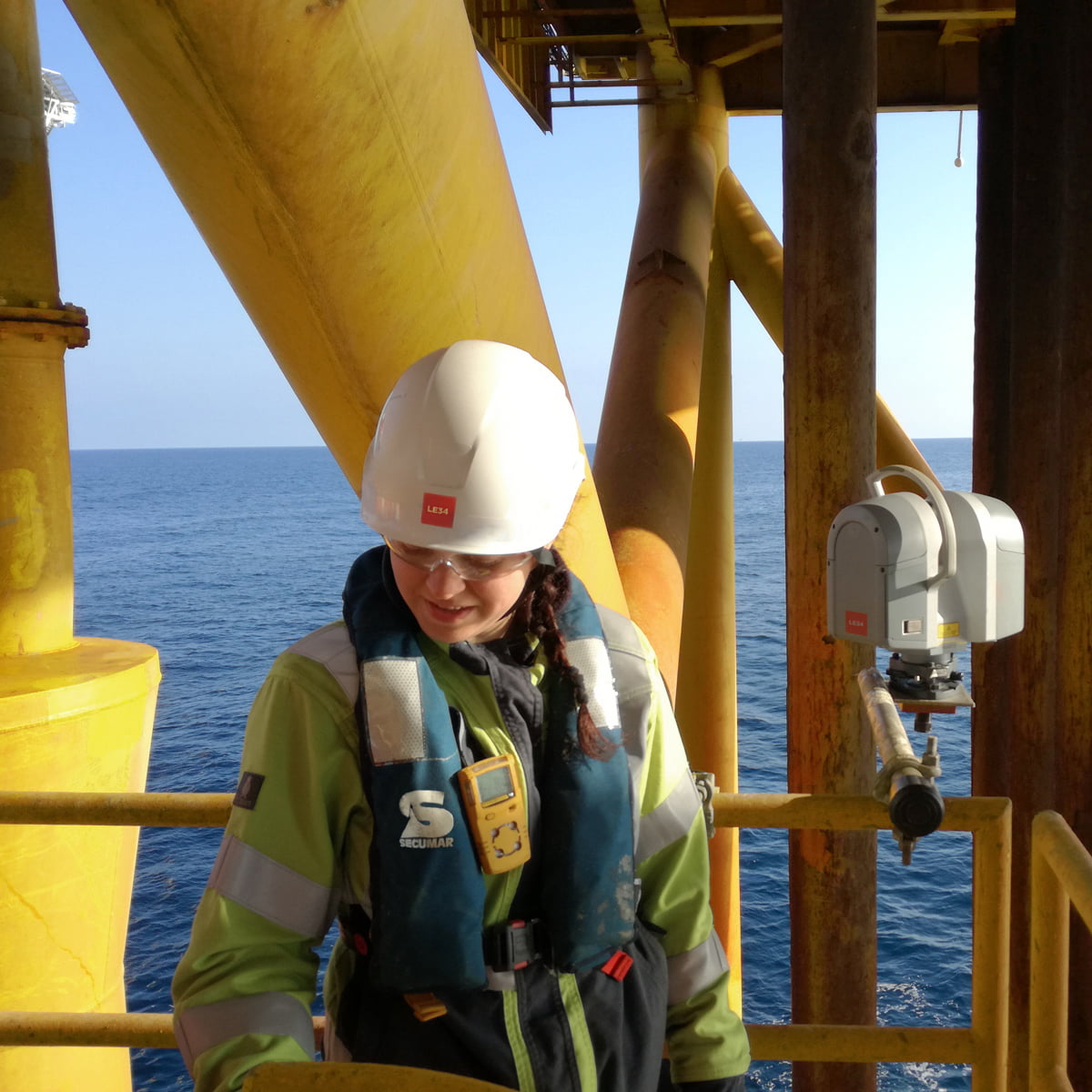 LE34 landinspektør offshore gas- og olieplatforme