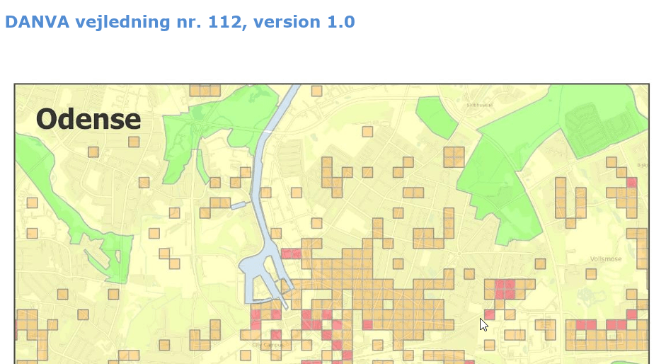 Opdatering af zonekort til benchmarking – ny officiel metode (DANVA vejledning)